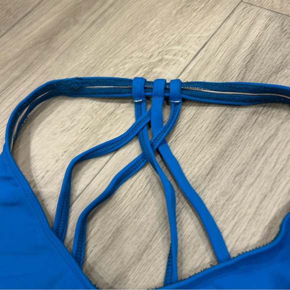 Maui Girl Blue Surf Swim Top - Picture 3 of 10